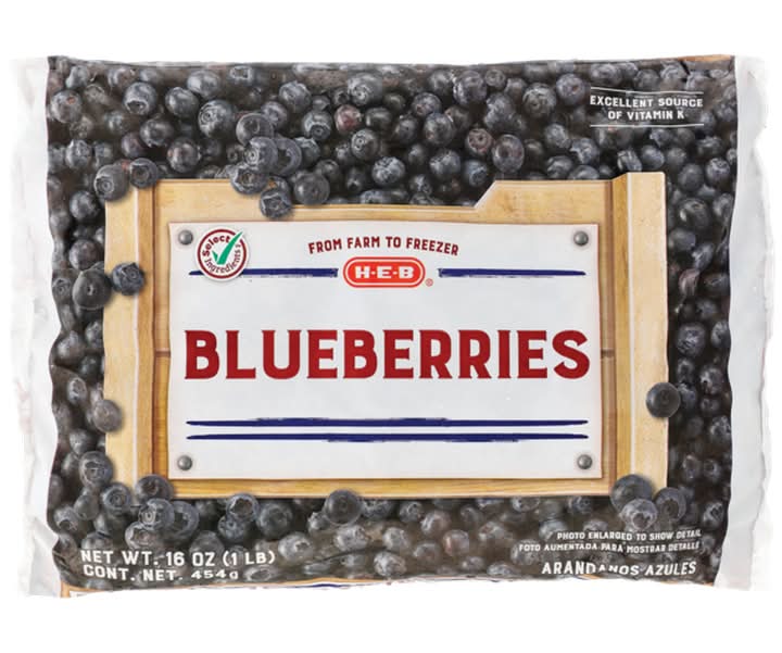 H-E-B · Mora azul congelada (454 g)