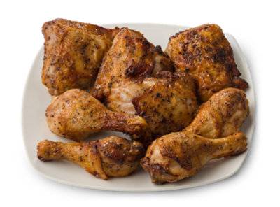 Deli Peruvian Style Baked Hot Chicken Mix 8 Piece - Each (Available After 10 Am)