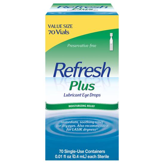 Refresh Plus Eye Drops Lubricant Single-Use (0.01 fl oz)
