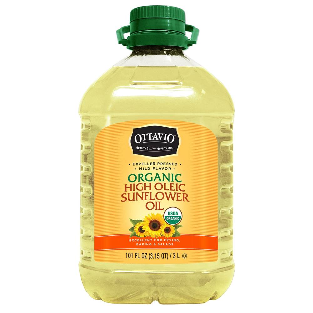 Ottavio Organic High Oleic Sunflower Oil (101 fl oz)