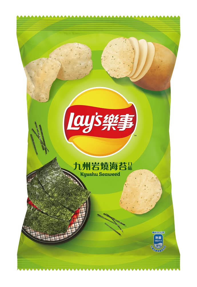 Lay’s樂事 洋芋片 - 九州岩燒海苔口味 (85 g)