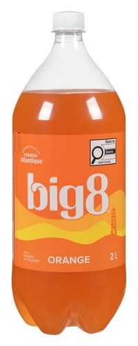 Big8 Boisson Gazeuse Orange 2 L / Big 8 Soda Orange 2 L (bottle)
