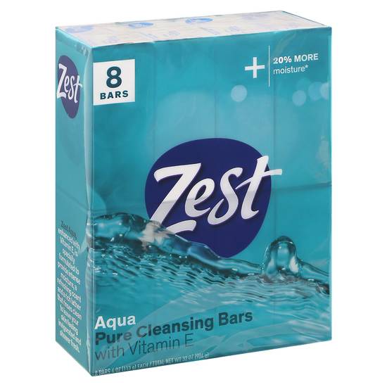 Zest Aqua Pure Cleansing Bars (8 ct)