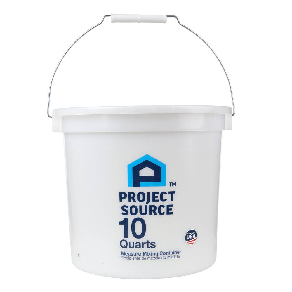 Project Source 10-Quart BPA-Free Plastic Paint Bucket | PN0064PS