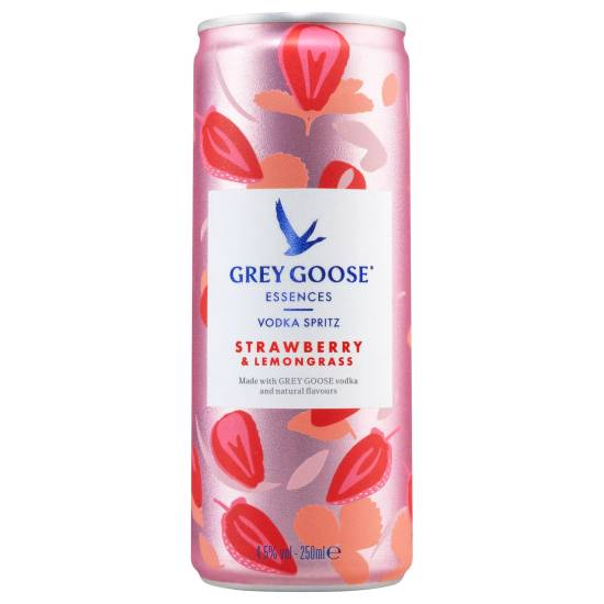 Grey Goose Essences Strawberry & Lemongrass Vodka Spritz (250 ml)
