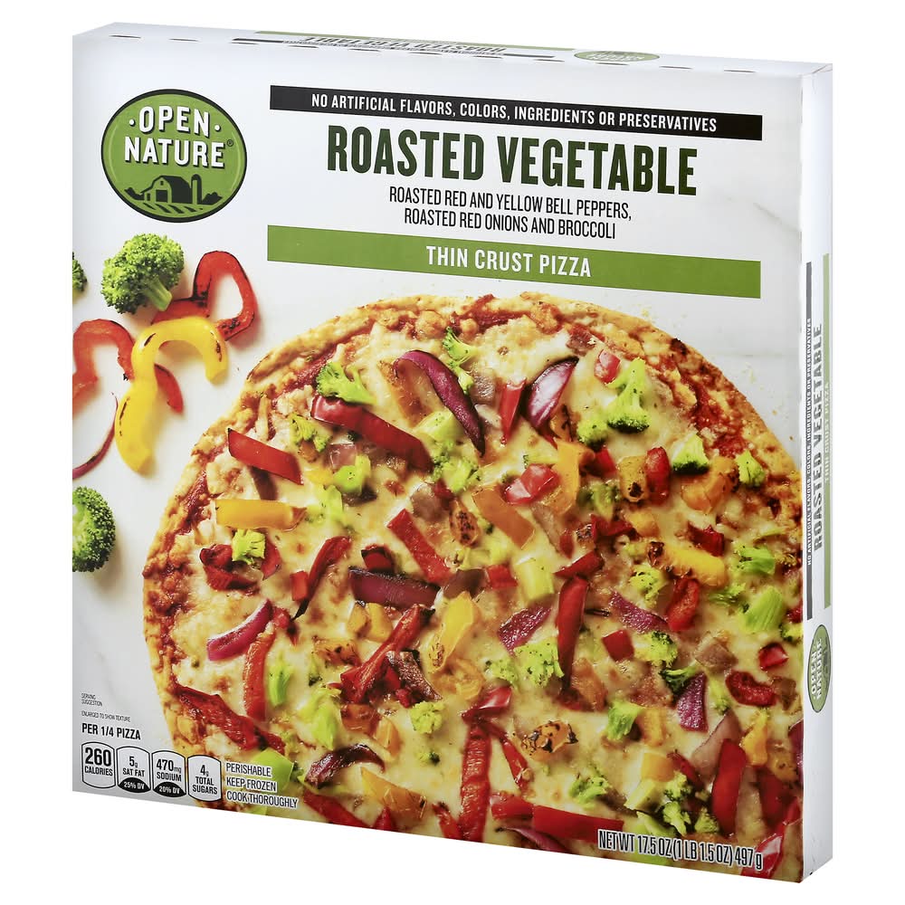 Open Nature Thin Crust Roasted Vegetable Pizza - Delivery in Under
