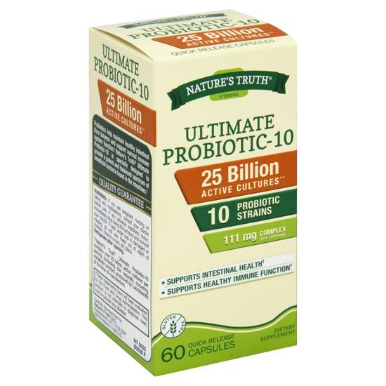 Nature's Truth Ultimate Probiotic-10 (60 capsules)