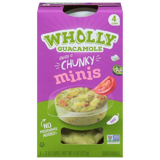 Wholly Guacamole Chunky Minis (4 ct)