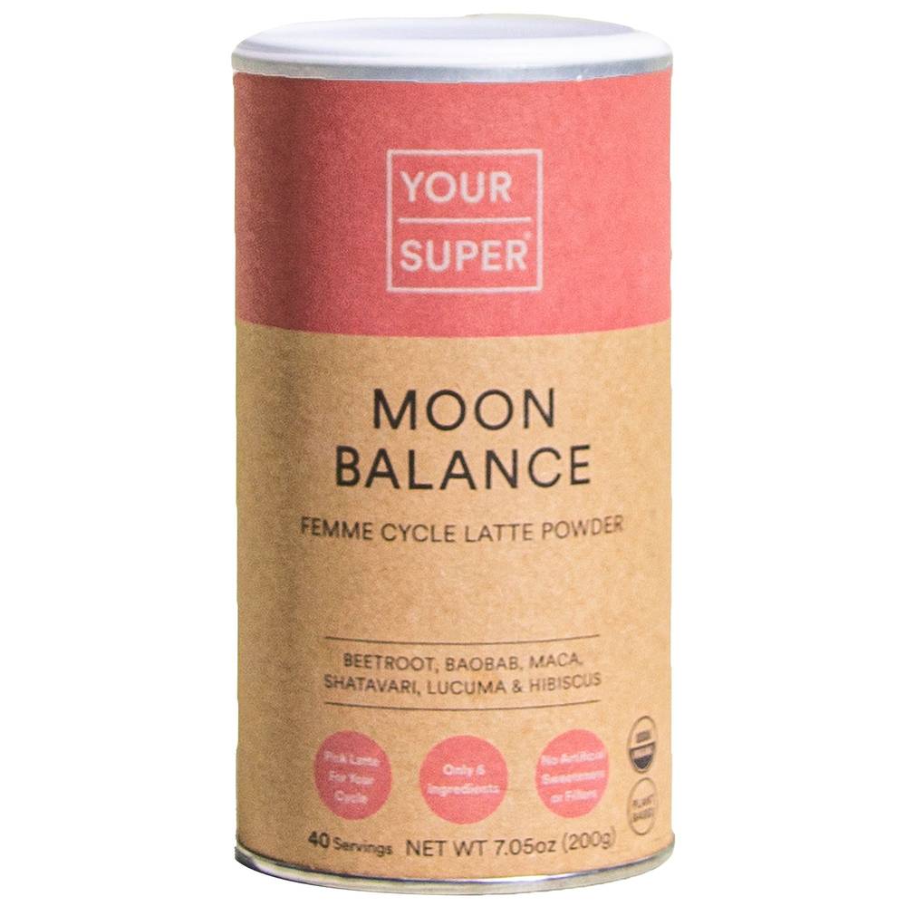 Your Super Moon Balance Femme Cycle Latte Powder (7.05 oz)