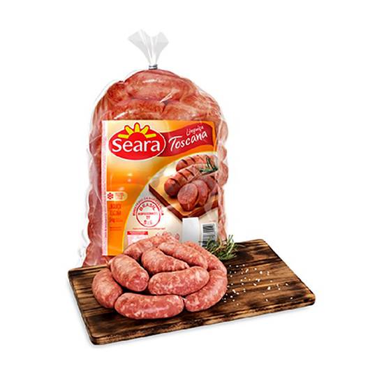 Seara linguiça toscana para churrasco (embalagem: 900 g aprox)