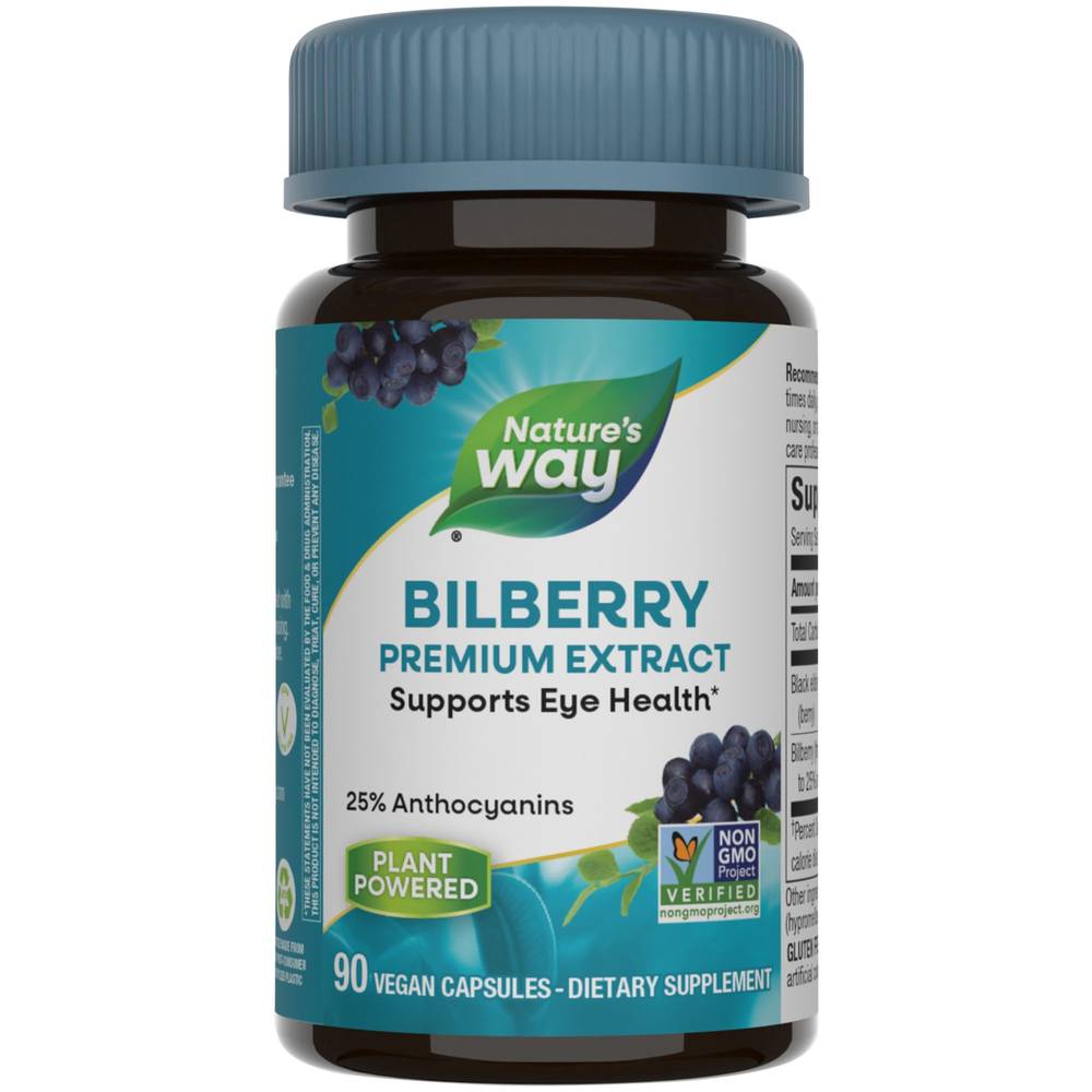Bilberry For Healthy Eye Function - 80 Mg (90 Capsules)