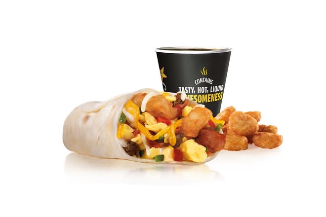 Loaded Breakfast Burrito Combo