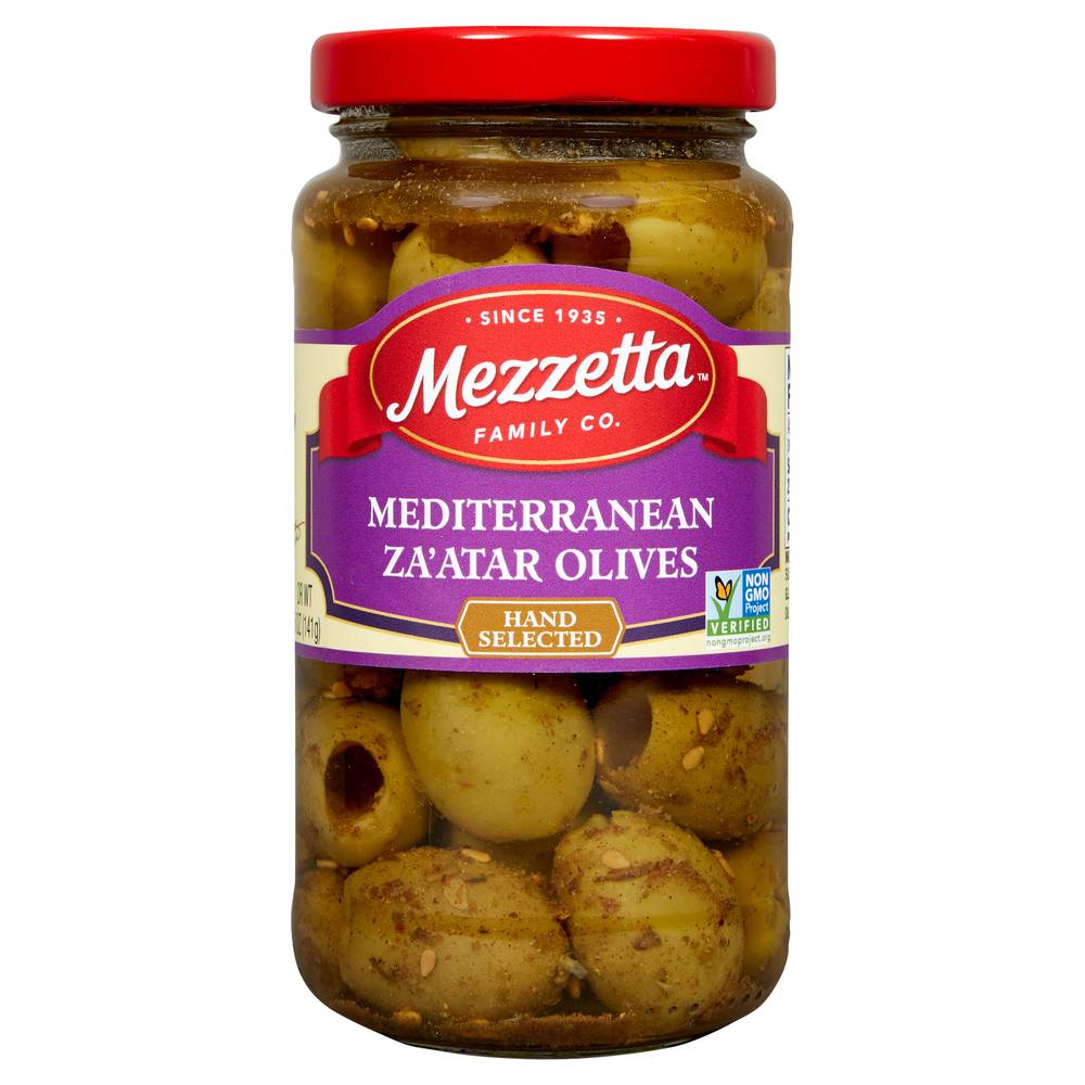 Mezzetta Mediterranean Za'atar Olives (5 oz)