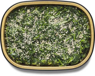 READY MEALS CREAMED SPINACH
