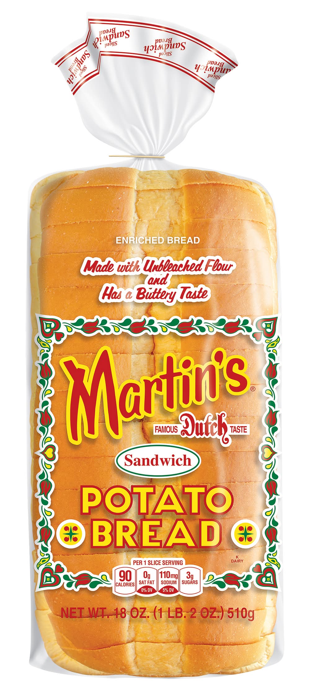 Martin's Sandwich Bread, Potato