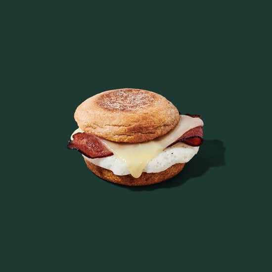 Turkey Bacon, Cheddar & Egg White Sandwich