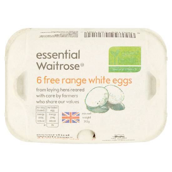 Essential Waitrose & Partners Essential Free Range White Eggs