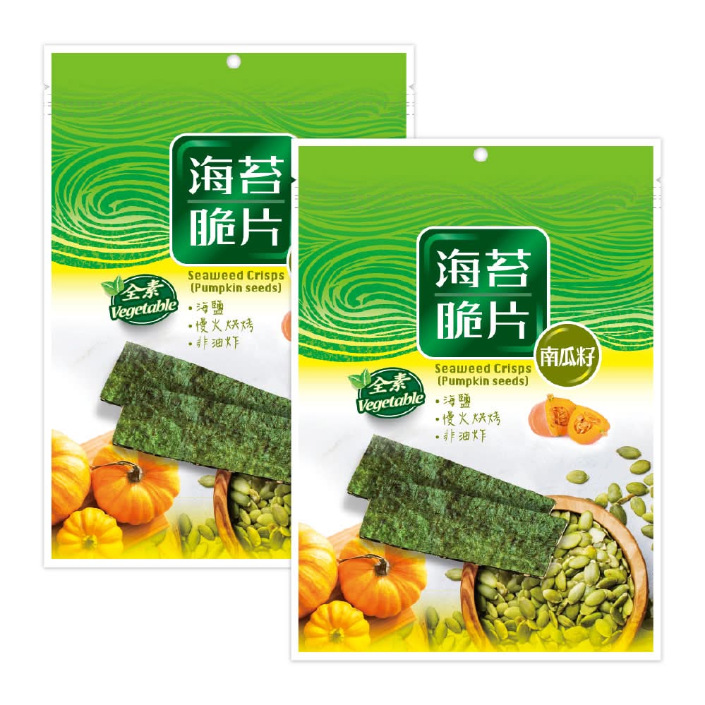 【2件組 79折】統購-*海苔脆片(南瓜籽)(32G/包)*2件