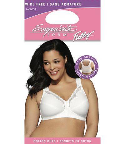 Exquisite Form FULLY Cotton Soft Cup Full-Coverage Posture Bra
