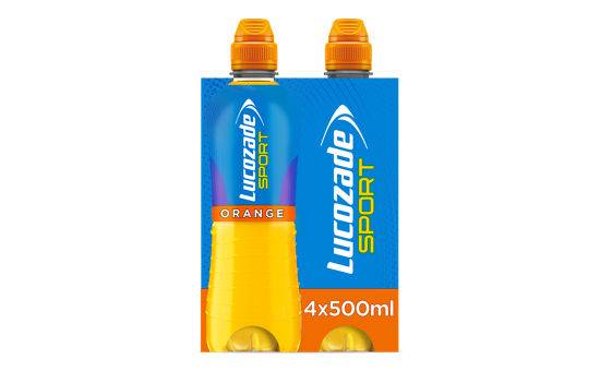 Lucozade Sport Drink Orange 4x500ml