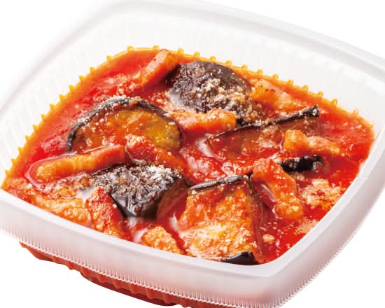 （ソースのみ・麺なし）揚げ茄子とベーコンのトマトソース (Sauce only)Tomato Spaghetti with Fried Eggplant and Bacon