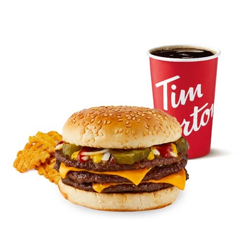 Tims® Triple Cheeseburger Meal