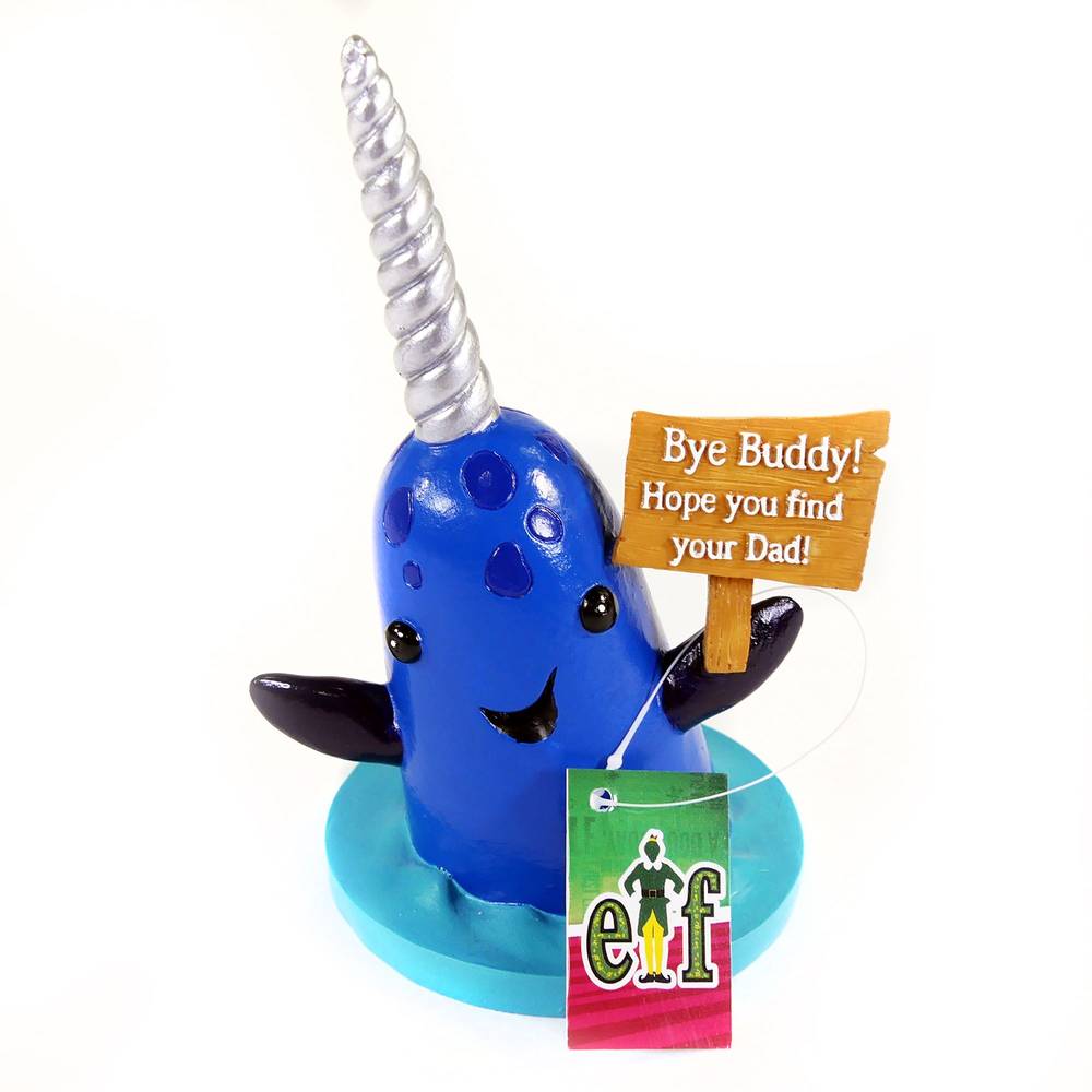 Elf Aquarium Ornament - Mr. Narwhal