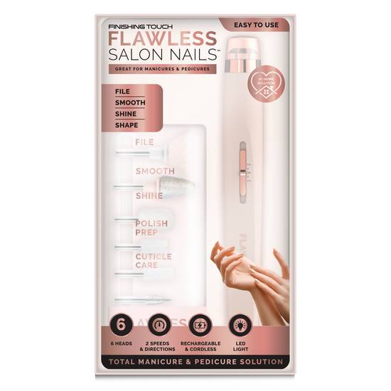 Flawless Salon Nails Total Manicure & Pedicure Solution