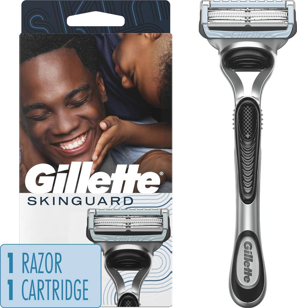 Gillette Razor Handle and Blade Refill, Male