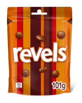 Revels Milk Chocolate With Raisins Coffee & Orange Bites (101g)