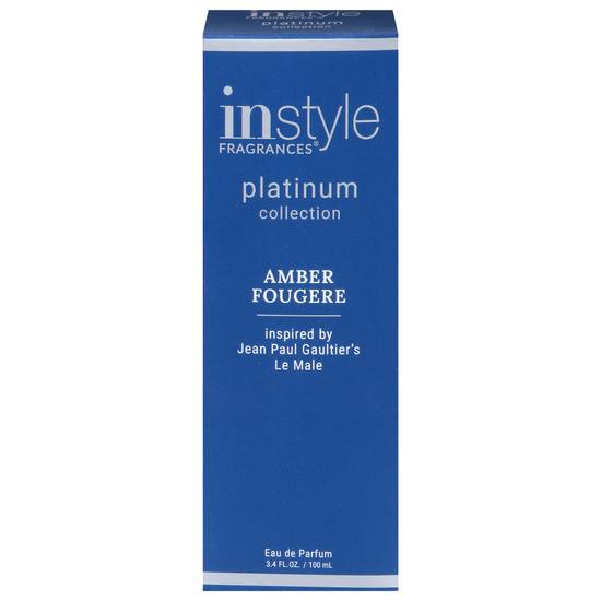 Instyle Fragrances Platinum Collection Amber Fougere Perfume