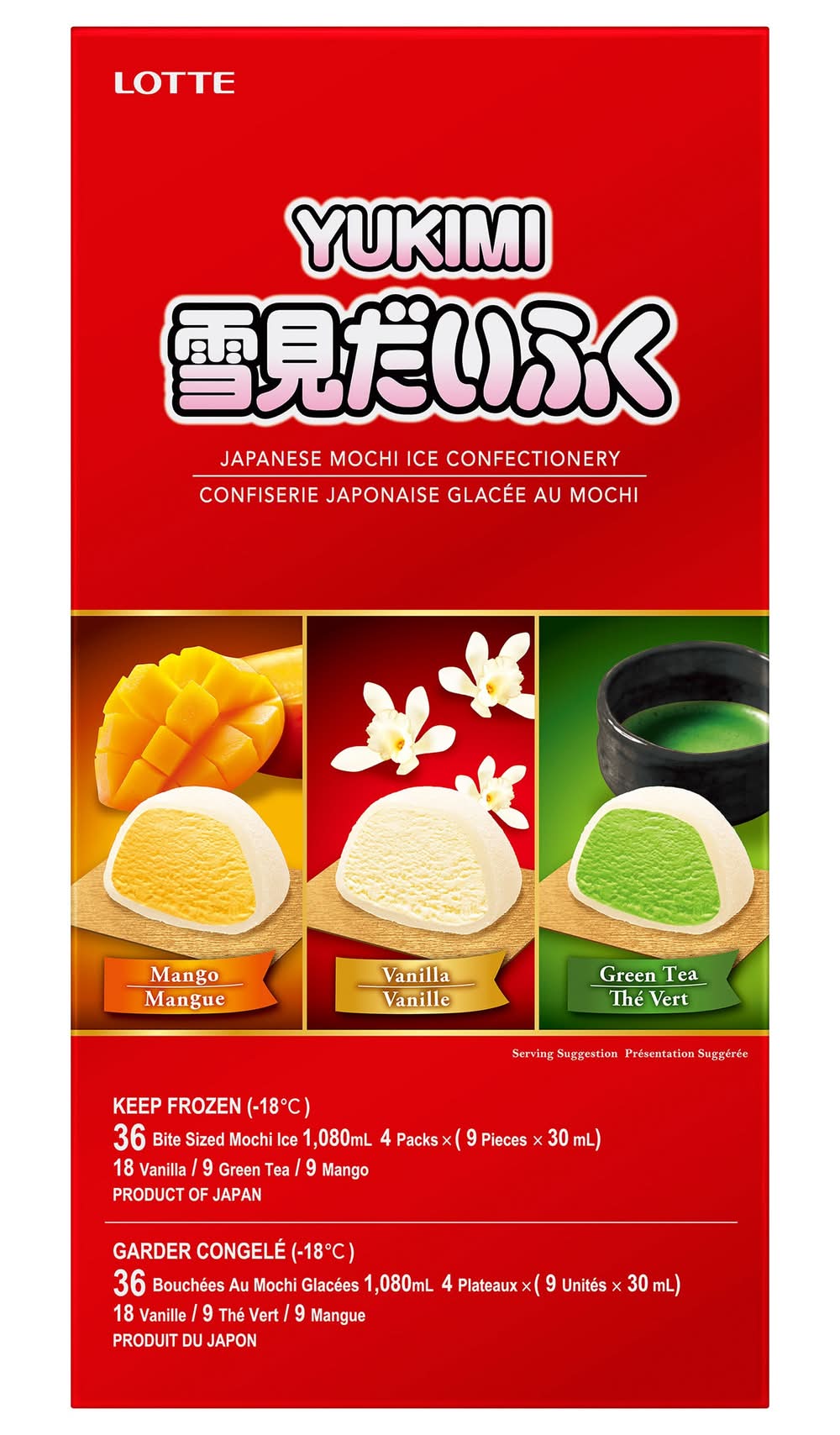 Costco - Lotte Yukimi Japanese Mochi Ice Confectionary Variety