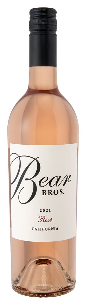 Bear Bros. California Rose Wine, 2021 (750 ml)