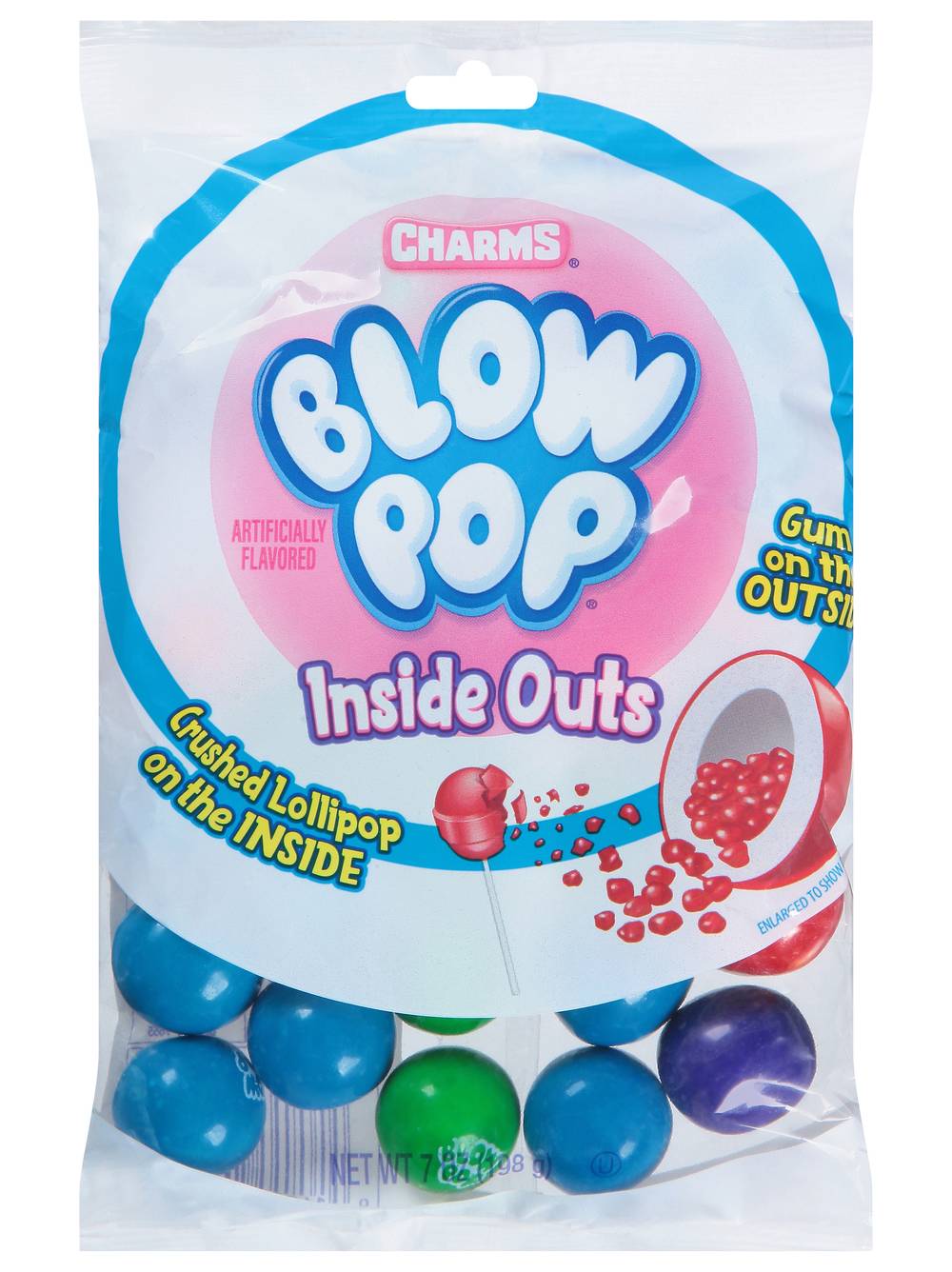 Charms Blow Pop Inside Outs Candy (7 oz)