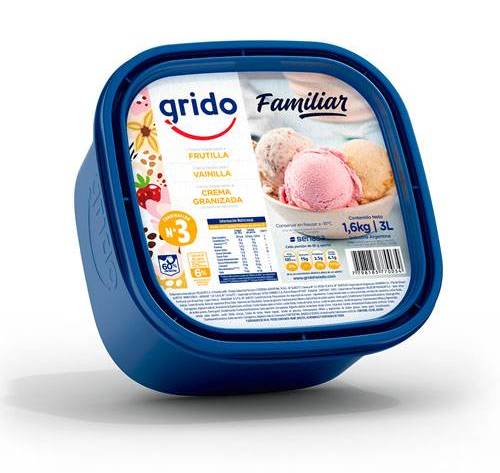 Familiar N°3-Frutilla, Vainilla y Crema