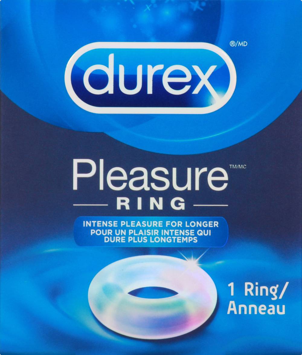 Durex Pleasure Ring Intense Pleasure For Longer (1.1 oz)