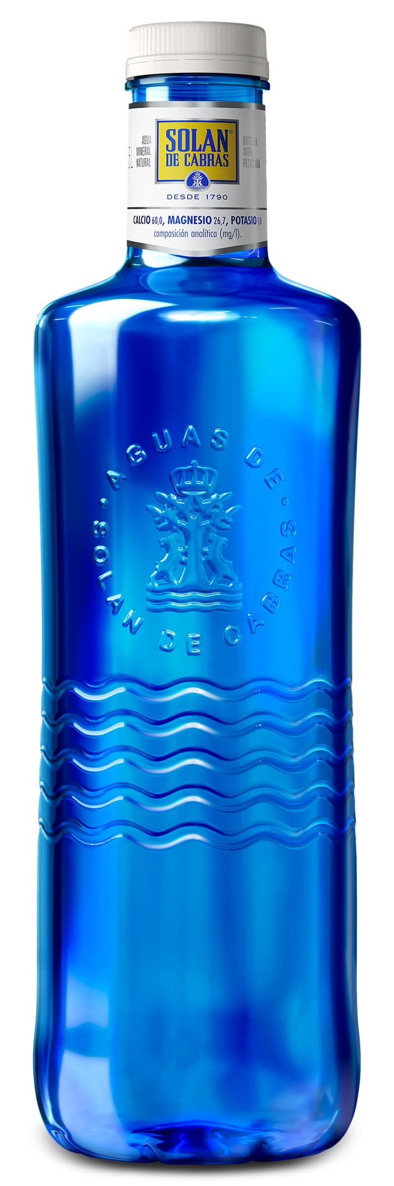 Agua Mineral Natural Solán De Cabras Botella 1.5 L