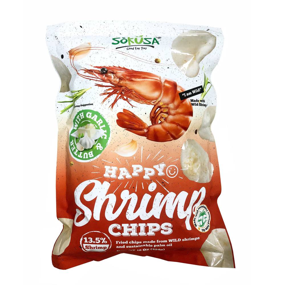 Naive Shrimp Garlic Chips