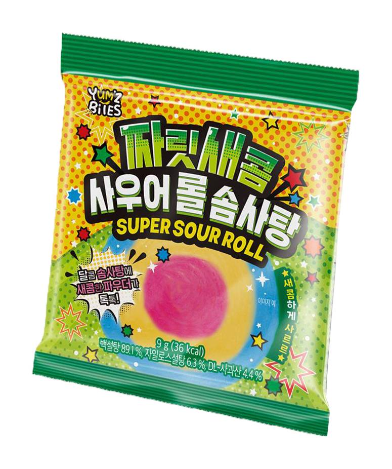 NAMU Sour Roll Cotton Candy 9g