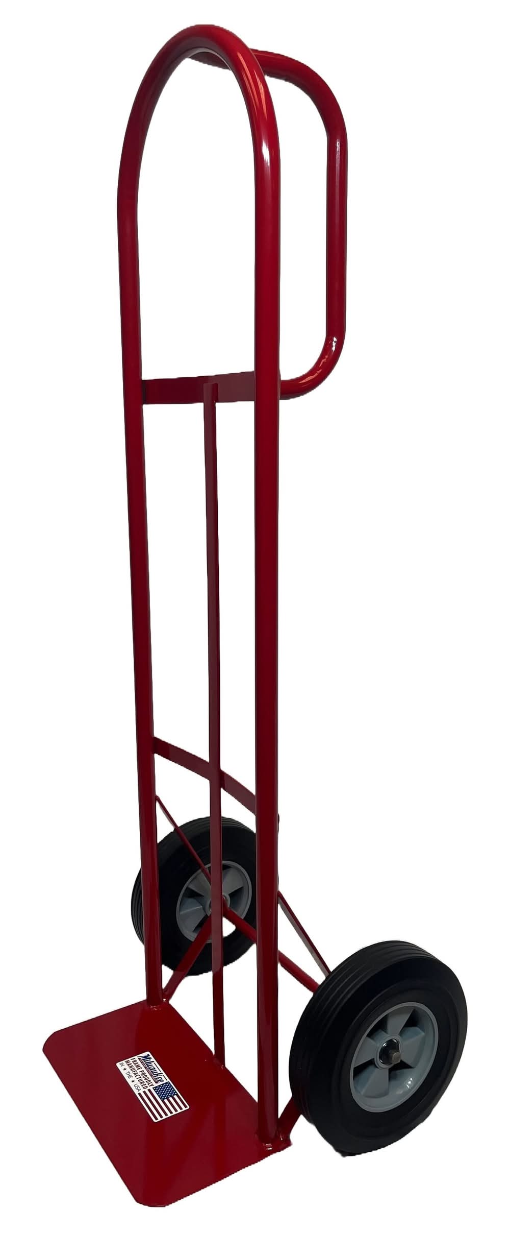 Milwaukee 800-lb Capacity 2 -Wheel Red Steel Heavy duty hand truck