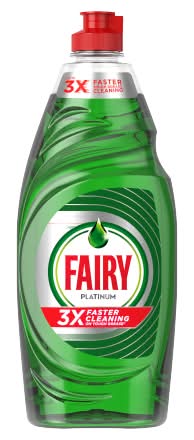 Fairy Platinum Quickwash Original Washing Up Liquid (520ml)