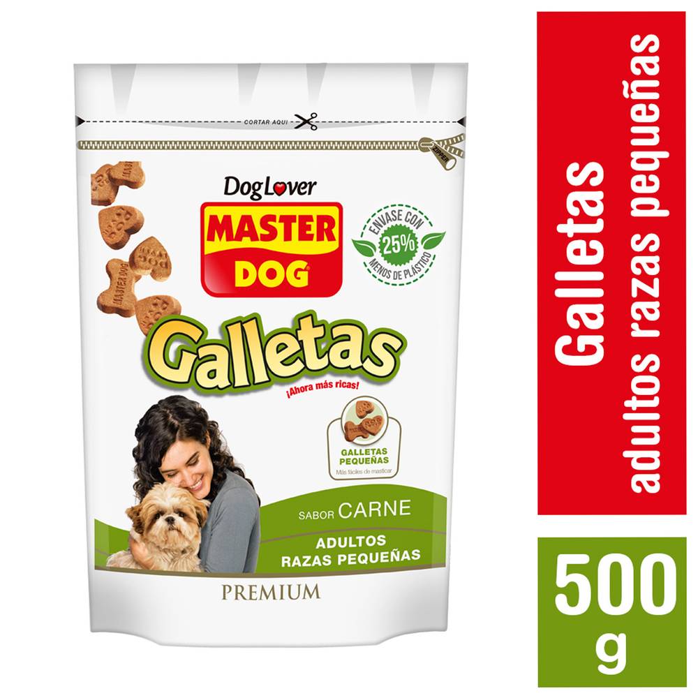 Master dog galleta perro adulto razas pequeñas (500 g)