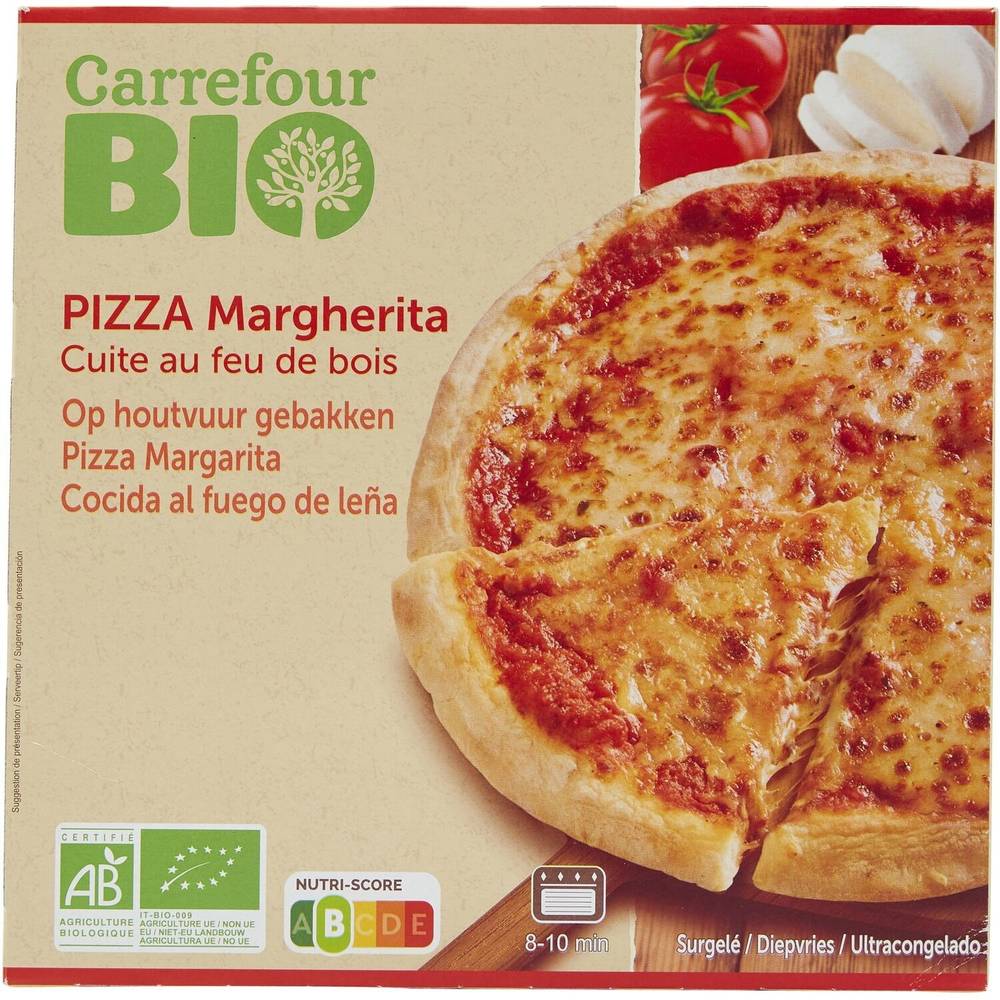 Carrefour Bio - Pizza margherita bio