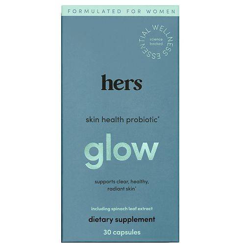 hers Glow Skin Health Probiotic Supplement - 30.0 ea