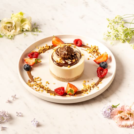 Ferrero Rocher Cheesecake