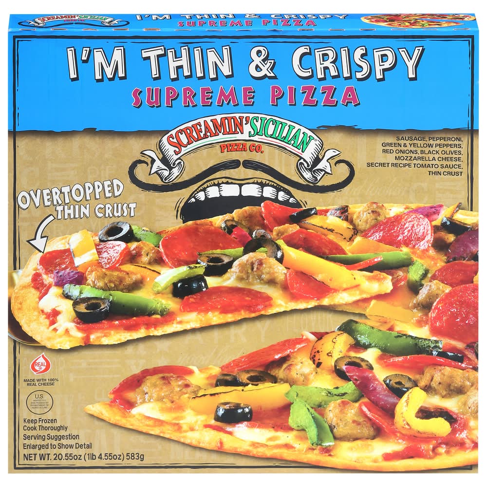 Screamin' Sicilian Pizza Co. Supreme Pizza (20.55 oz)