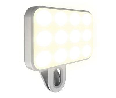 Brilliant Silver Video Cube Led Light