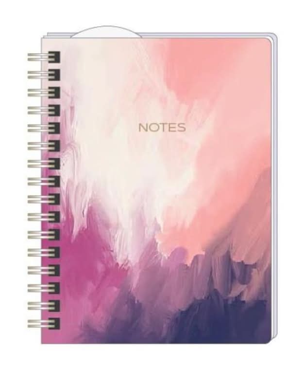 PlanAhead Wirebound Poly Journal - Painterly