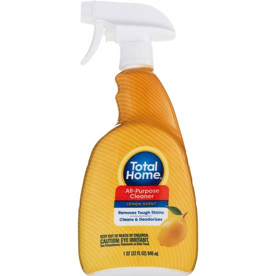 Total Home All-Purpose Cleaner, Lemon Scent, 32 OZ