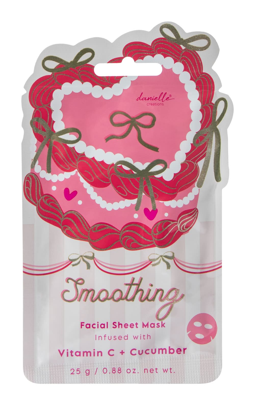 Danielle Creations® Critters Facial Sheet Mask 0.8oz Smoothing